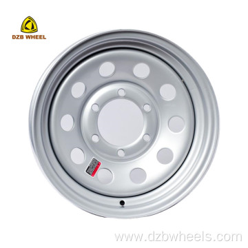 14 Inch Chrome 8 Spoke 6x139.7 Trailer Wheels